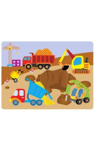 Многоразовые водные раскраски. Выпуск 17 (На стройке)