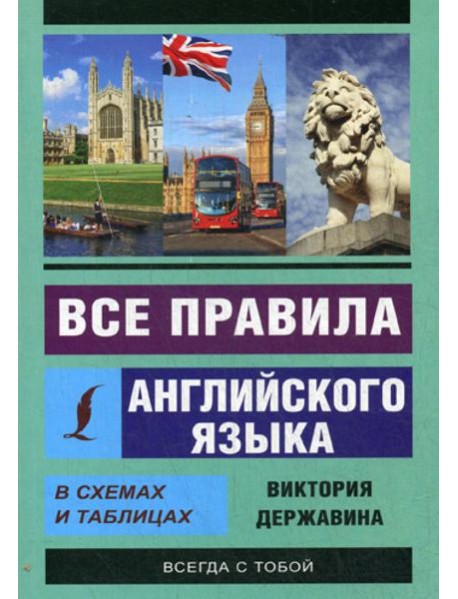 Все правила английского языка в схемах и таблицах
