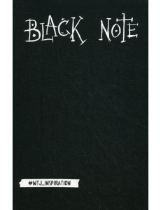 Black Note. Креативный блокнот с черными страницами