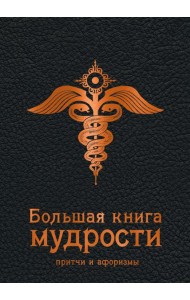 Большая книга мудрости: притчи и афоризмы (черная)