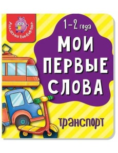 Книга МОИ ПЕРВЫЕ СЛОВА. ТРАНСПОРТ