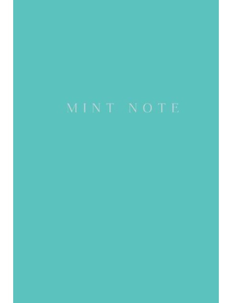Mint Note. Стильный блокнот с 