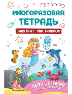 Многоразовая тетрадь. Занятия с пластилином
