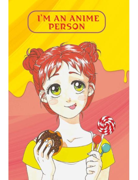 Обложка для паспорта. I'm an anime person