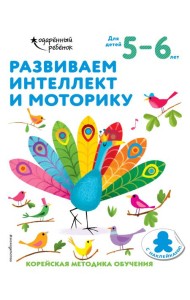 Развиваем интеллект и моторику: для детей 5–6 лет (с наклейками)