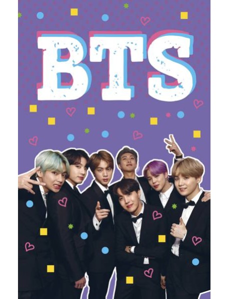 Блокнот BTS. Твой яркий проводник в корейскую культуру! (формат А5, мягкая обложка)