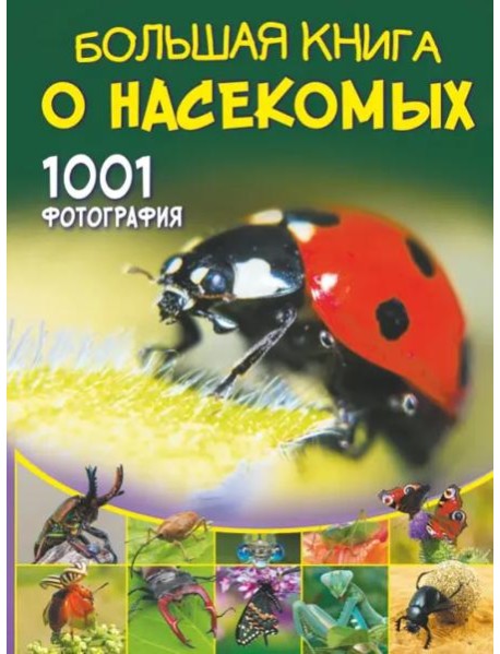 Большая книга о насекомых. 1001 фотография