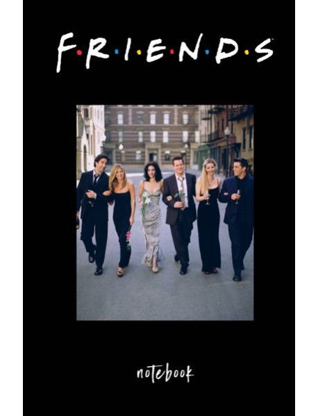 Блокнот. Friends. I'll be there for you (А5, 80 л., блок в точку)