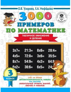 Математика. 3 класс. Табличное умножение и деление