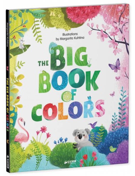 Клевер/English Books. Clever Big Books: Big Book of Colors