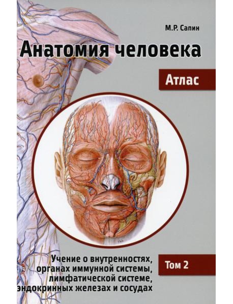 Анатомия человека. Атлас. Учебное пособие в 3-х томах. Том 2