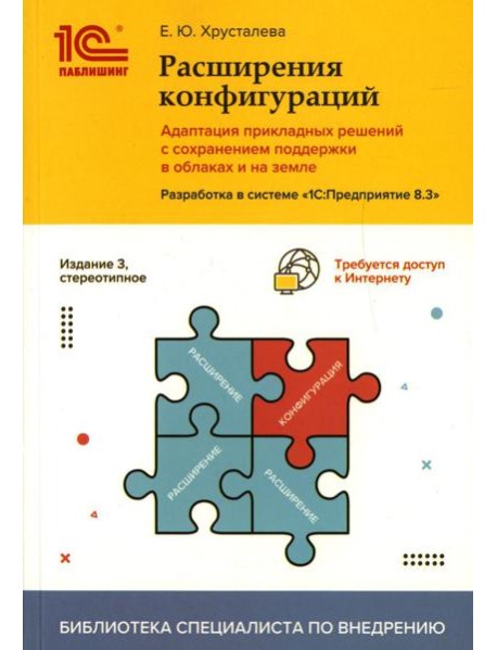 Расширения конфигураций.Адаптация прикладных решений с сохранением поддержки в облаках и на земле.Разработка в системе 