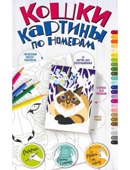 Кошки. Картины по номерам
