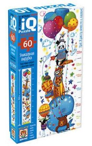 IQ Пазл МАКСИ Ростомер 60 эл. Мой весёлый цирк