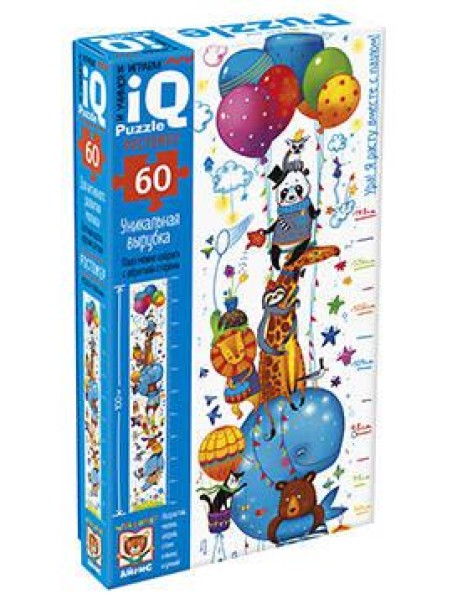 IQ Пазл МАКСИ Ростомер 60 эл. Мой весёлый цирк