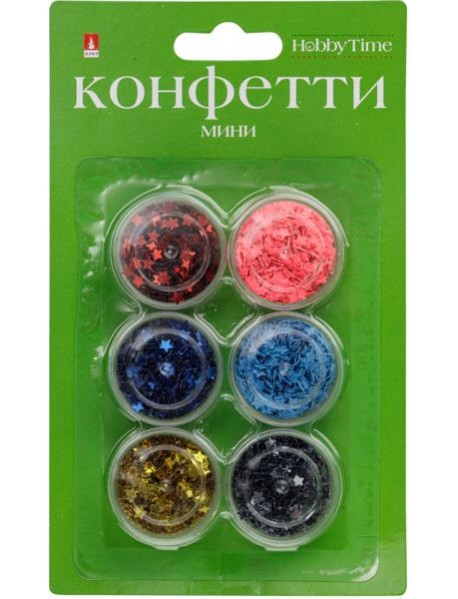 Мини-конфетти д/декора 