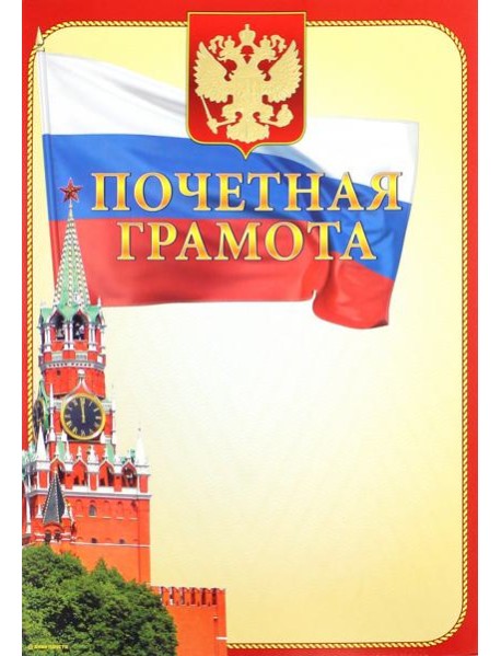 13566 Почетная грамота