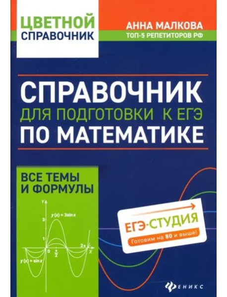 Справочник для под к ЕГЭ по матем: все темы и форм