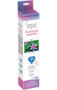 Алмазные узоры. Кувшинка. 40*30,07646