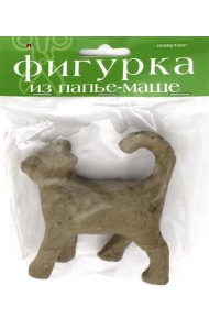 Фигурка из папье-маше КОШКА,2-593/10