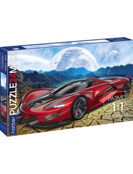 Hatber Puzzle-24 MAXI Спорт.автомобиль,24ПЗ2_28293