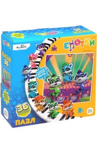 Енотки.Пазл-36 Диско,06883