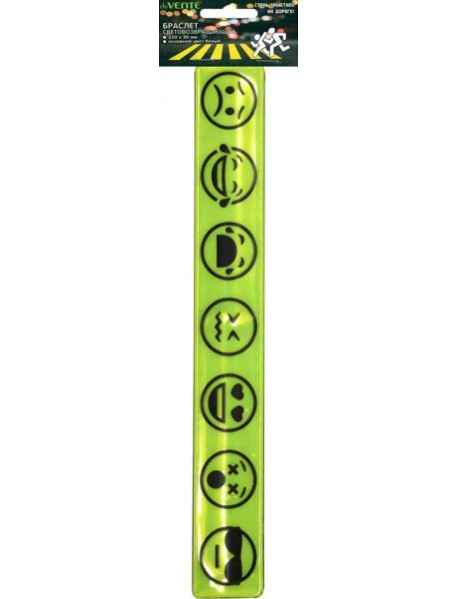 Браслет световозвращающий 220x30мм SMILE