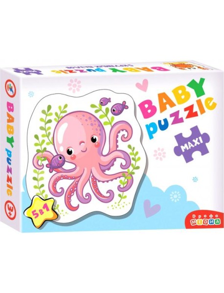 Baby puzzle. 3997 Морские животные
