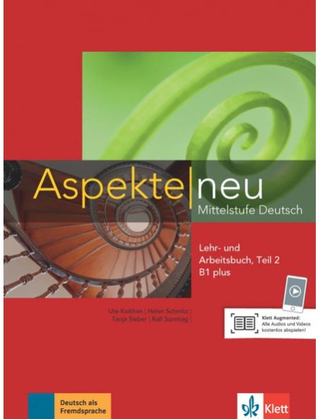 Aspekte neu. B1 plus. Lehr- und Arbeitsbuch mit Audio-CD. Teil 2. Mittelstufe Deutsch