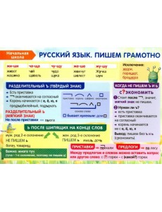 Начальная школа. Русский язык. Пишем грамотно