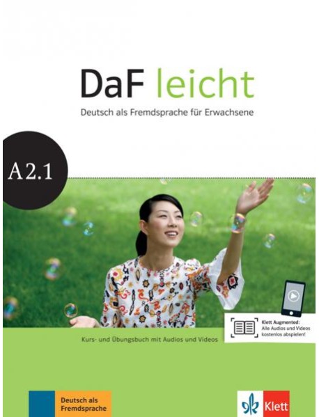 DaF leicht A2.1. Deutsch als Fremdsprache für Erwachsene. Kurs- und Übungsbuch mit Audios und Videos