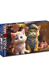 Hatber Puzzle-24 MAXI МЯУ-СТОРИ,24ПЗ2_30804