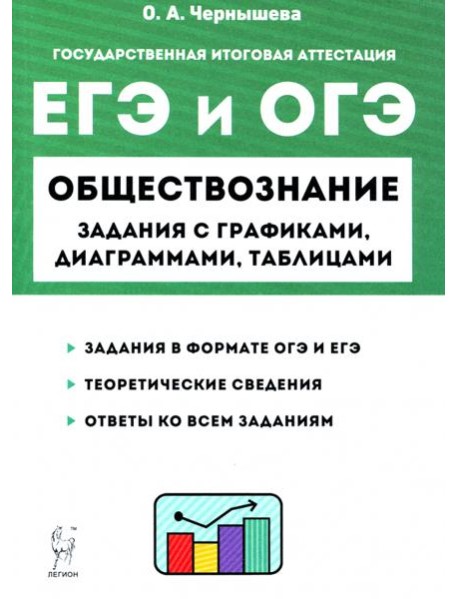 ЕГЭ и ОГЭ Обществознание. 9-11 классы. Задания с графиками, диаграммами и таблицами