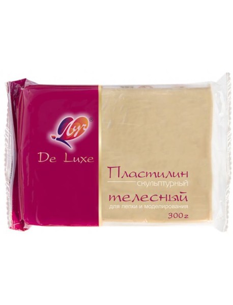 Пластилин скульпт. Люкс 300г телесный 23С 1482-08