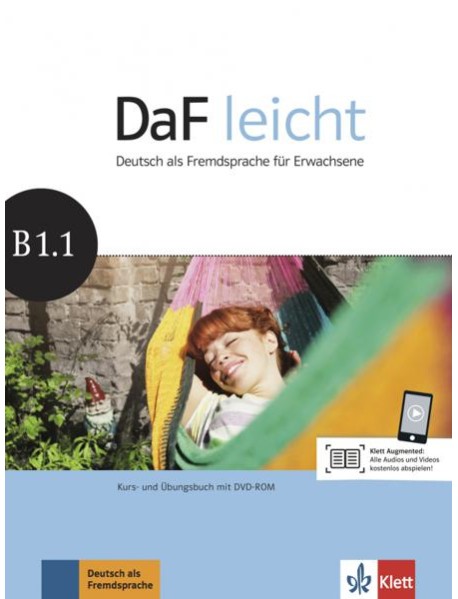 DaF leicht B1.1. Deutsch als Fremdsprache für Erwachsene. Kurs- und Übungsbuch mit DVD-ROM