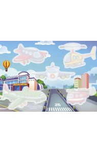 Многоразовые водные раскраски.Выпуск 5 (Самолеты и вертолеты)