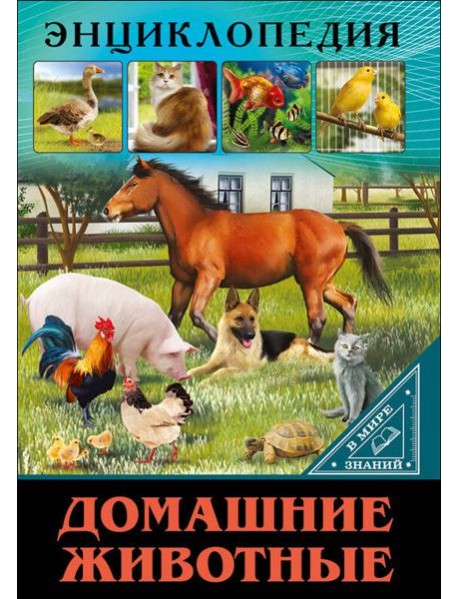 ЭНЦИКЛОПЕДИЯ. В МИРЕ ЗНАНИЙ. ДОМАШНИЕ ЖИВОТНЫЕ