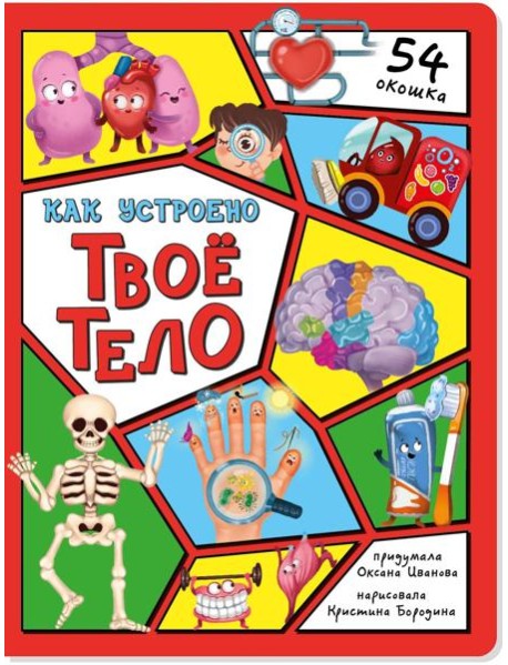 Энциклопедия с окошками (ЦК) Как устроено твое тело