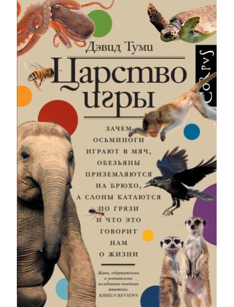 Царство игры. Зачем осьминоги играют в мяч, обезьяны приземляются на брюхо, а слоны катаются по грязи и что это говорит нам о жизни