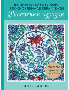 Вышивка крестиком, вдохновленная керамикой. Расписные изразцы