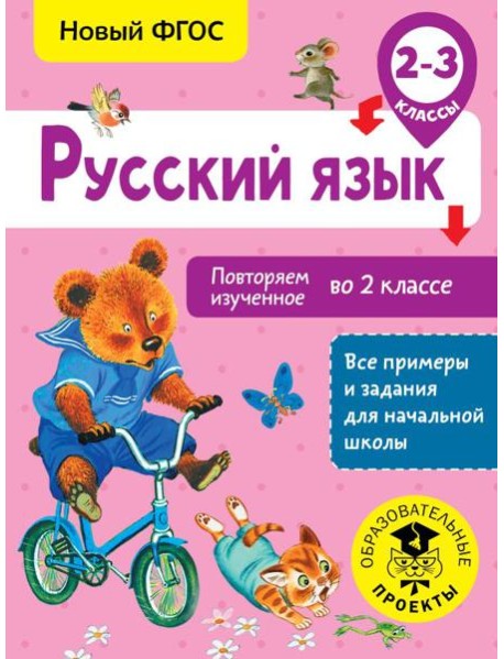 Русский язык. Повторяем изученное во 2 классе. 2-3 класс