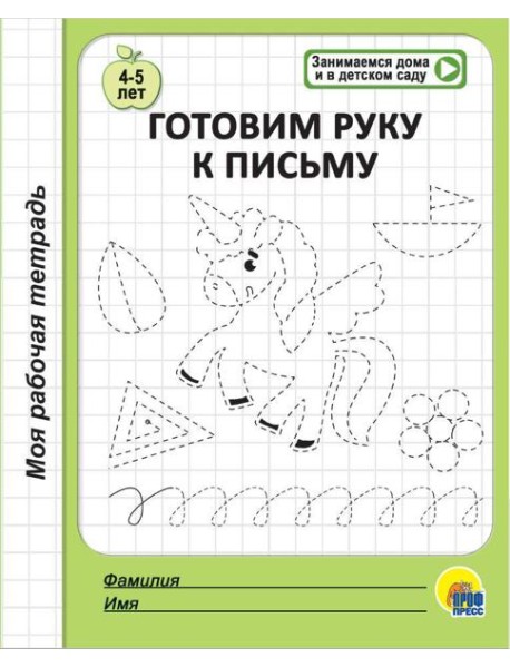 МОЯ РАБОЧАЯ ТЕТРАДЬ. ГОТОВИМ РУКУ К ПИСЬМУ