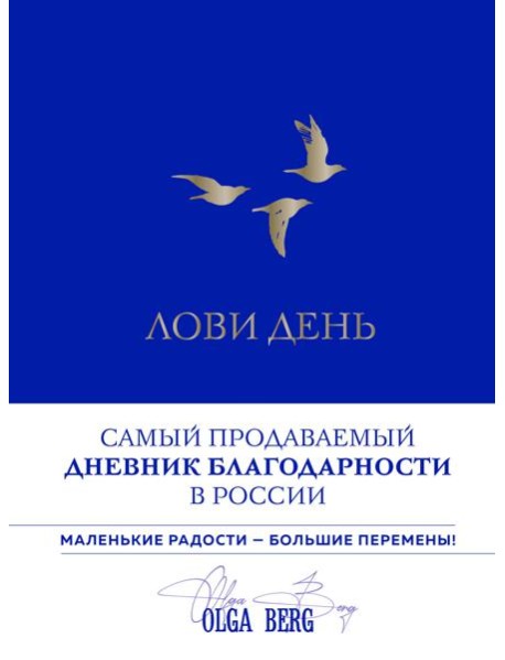Лови день. Дневник благодарности (подарочное оформление с золотой фольгой)