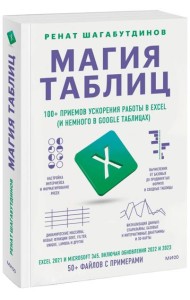 Магия таблиц. 100+ приемов ускорения работы в Excel (и немного в Google Таблицах)
