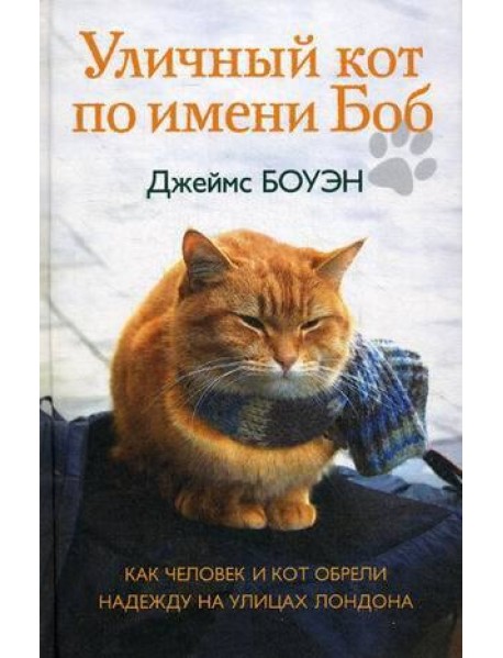 Уличный кот по имени Боб. Как человек и кот обрели надежду на улицах Лондона