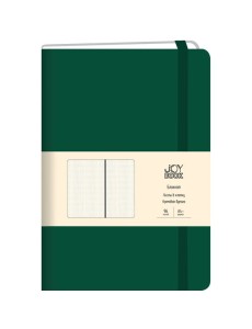Joy Book. Заколдованный лес Блокнот А4-, 96л (JOY BOOK) 7Б. Иск. кожа. Форз.тон.Бум.тон.70г/м2 Клетк