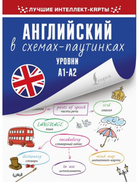 Английский в схемах-паутинках. Уровни А1-А2