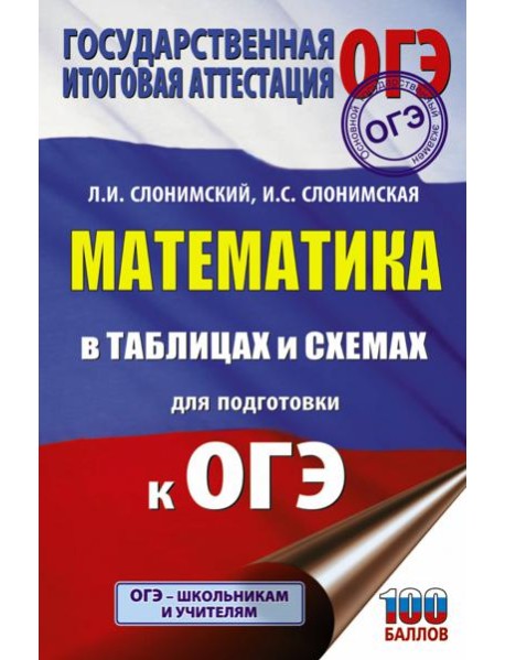 ОГЭ. Математика в таблицах и схемах для подготовки к ОГЭ