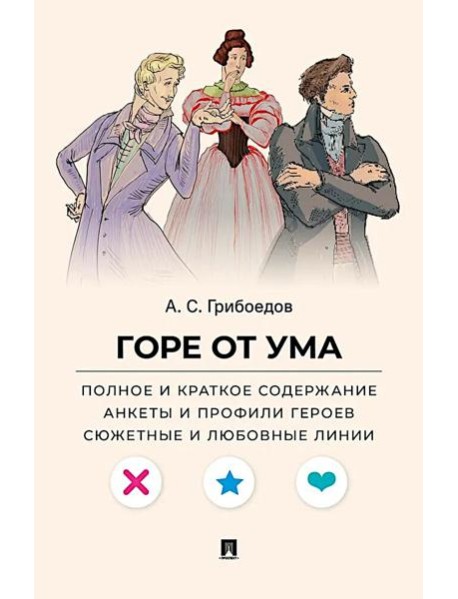 Горе от ума. Полное и краткое содержание. Анкеты и профили героев. Сюжетные и любовные линии