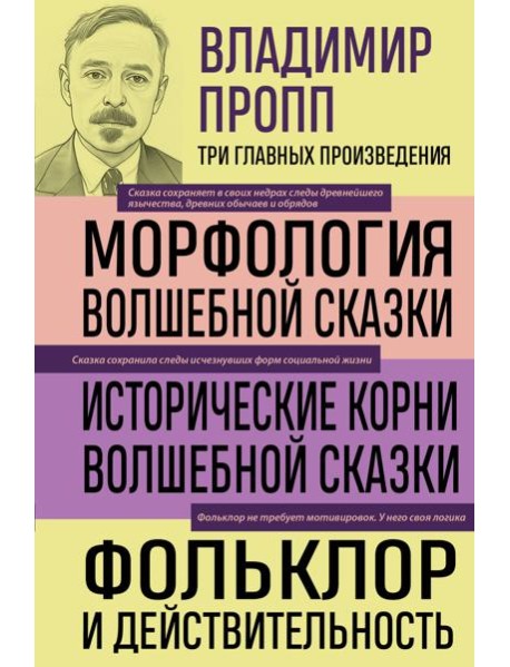 Владимир Пропп. Морфология волшебной сказки. Исторические корни волшебной сказки. Фольклор и действительность